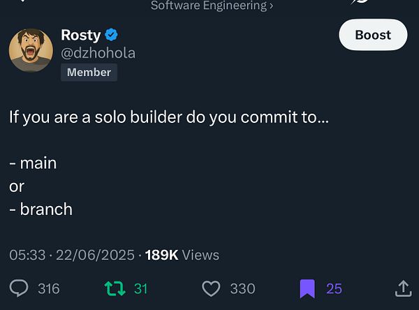 A Twitter post celebrating a milestone of 189,000 views.