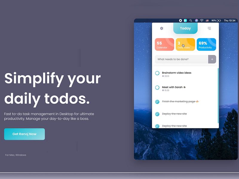 Renoj App