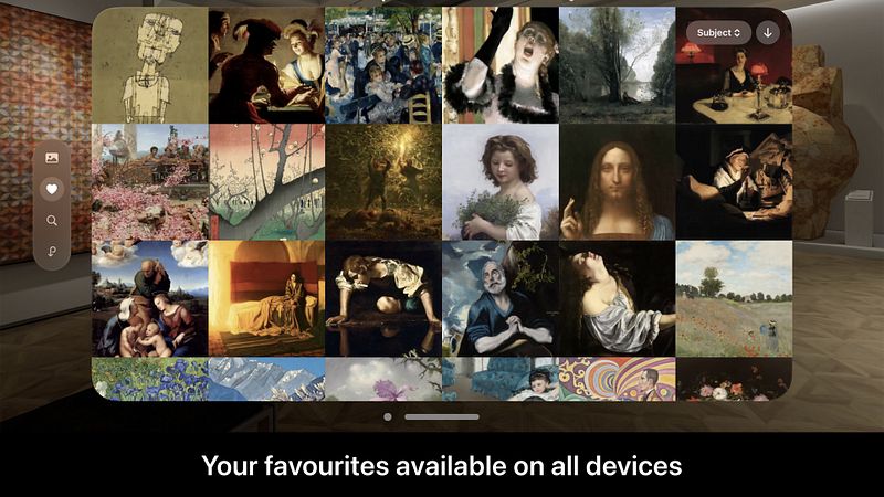 Screenshot of Art4You - Famous Paintings