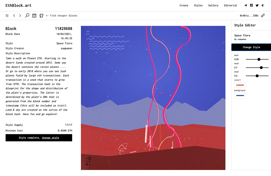 EthBlockArt