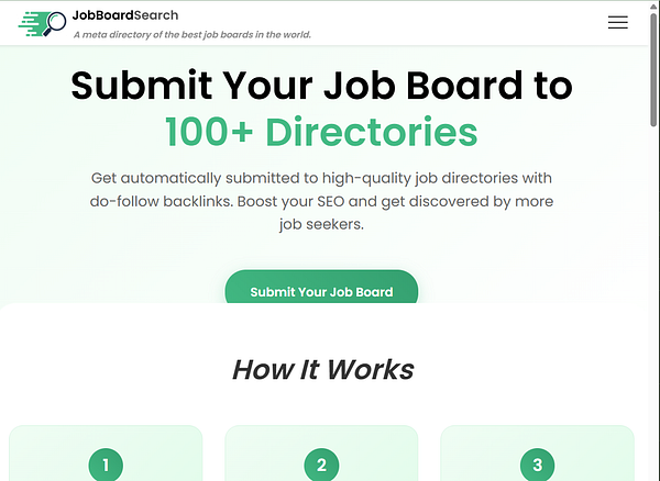 Screenshot of a 'Directory Submission' form page with fields for various subscription options and input entries.