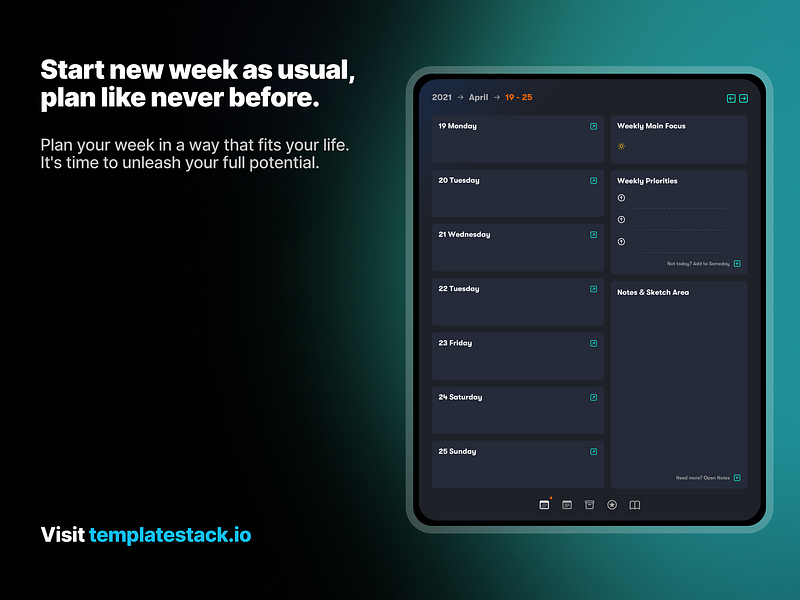 2021 Planner for Goodnotes
