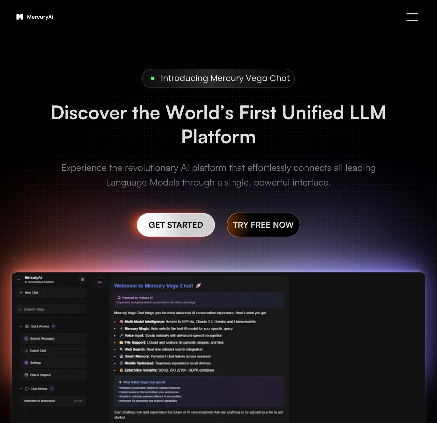MercuryAi: Connects multiple AI language models