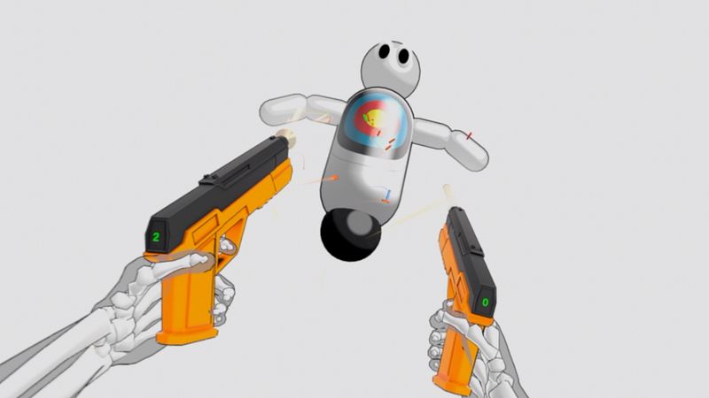 Screenshot of Hand Physics Lab