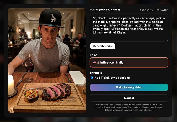 A nocturnal forest scene with a lone fox resting among tall trees under a starry sky.