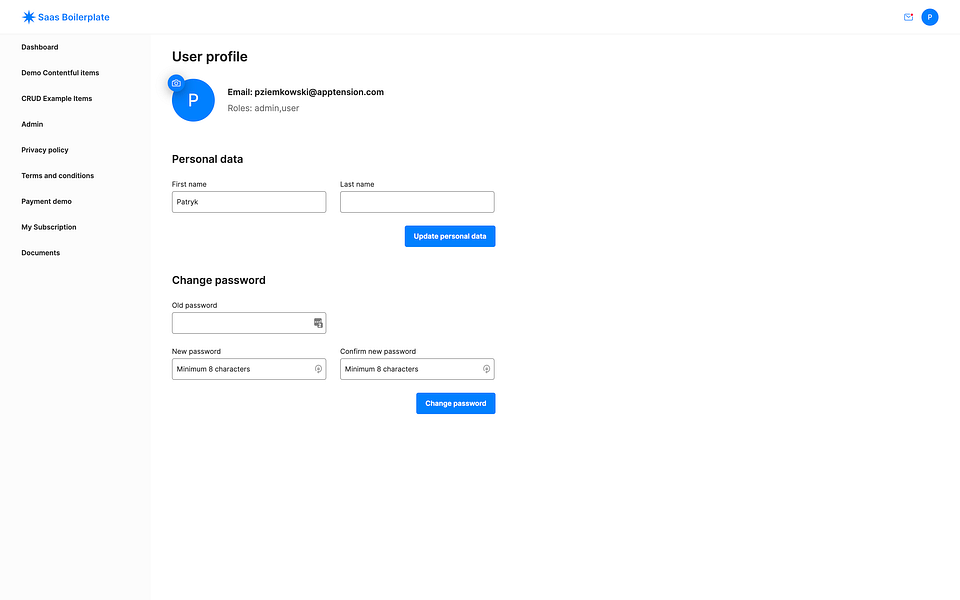 SaaS Boilerplate