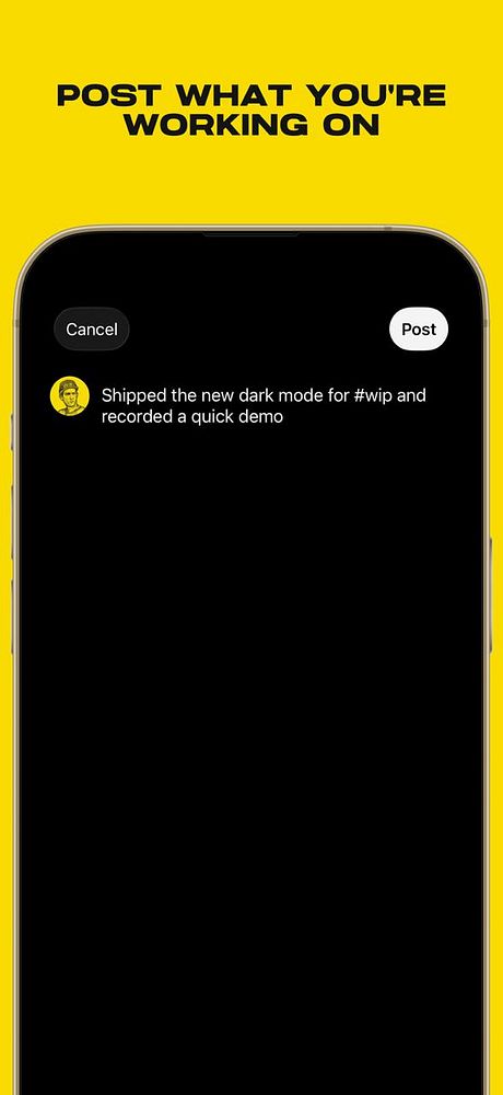 Screenshot of an iPhone displaying a chat interface in dark mode with a message about an astronaut camera setup.