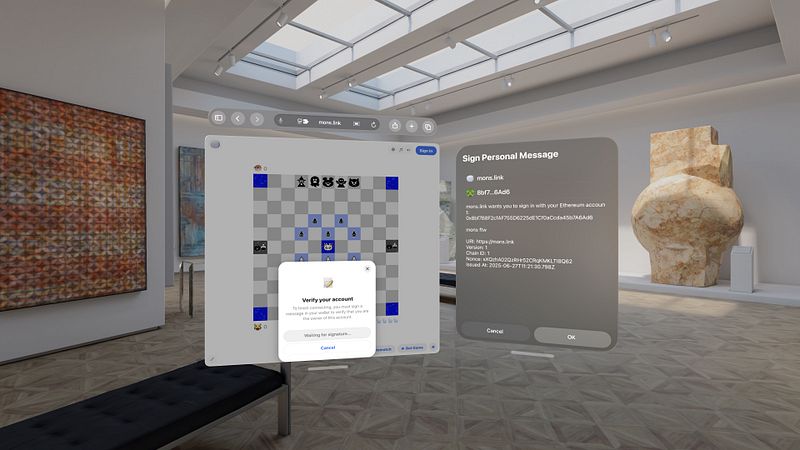 Screenshot of Big Wallet for Safari