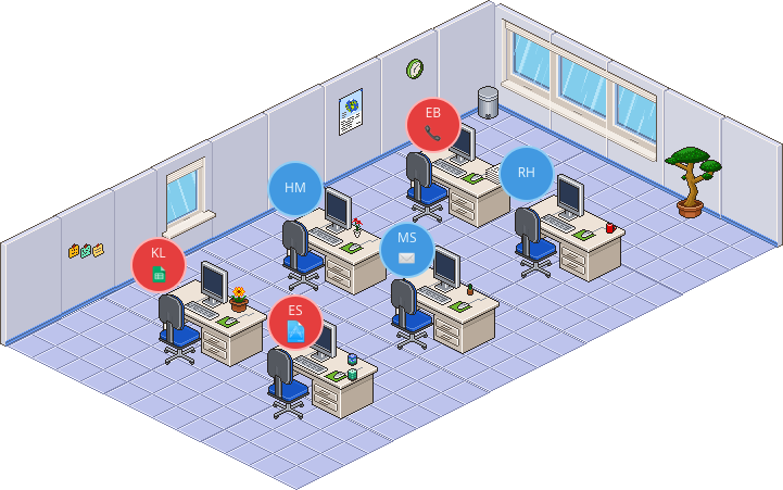 Visual Office for Slack