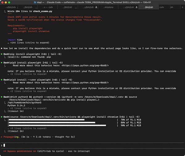 Screenshot of a web application interface that shows sorting and filtering options for medical scans and reports.