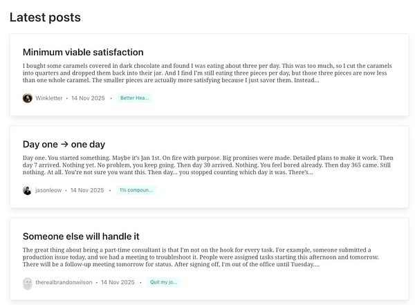 The image displays a screenshot of a social media platform featuring recent posts from various users.