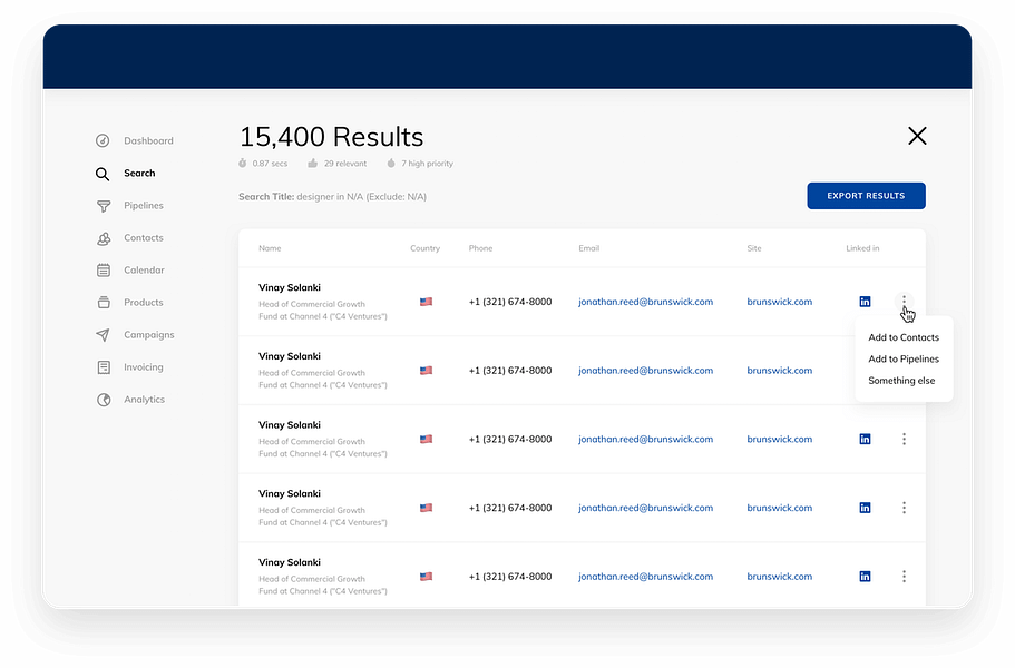 Tapdesk CRM
