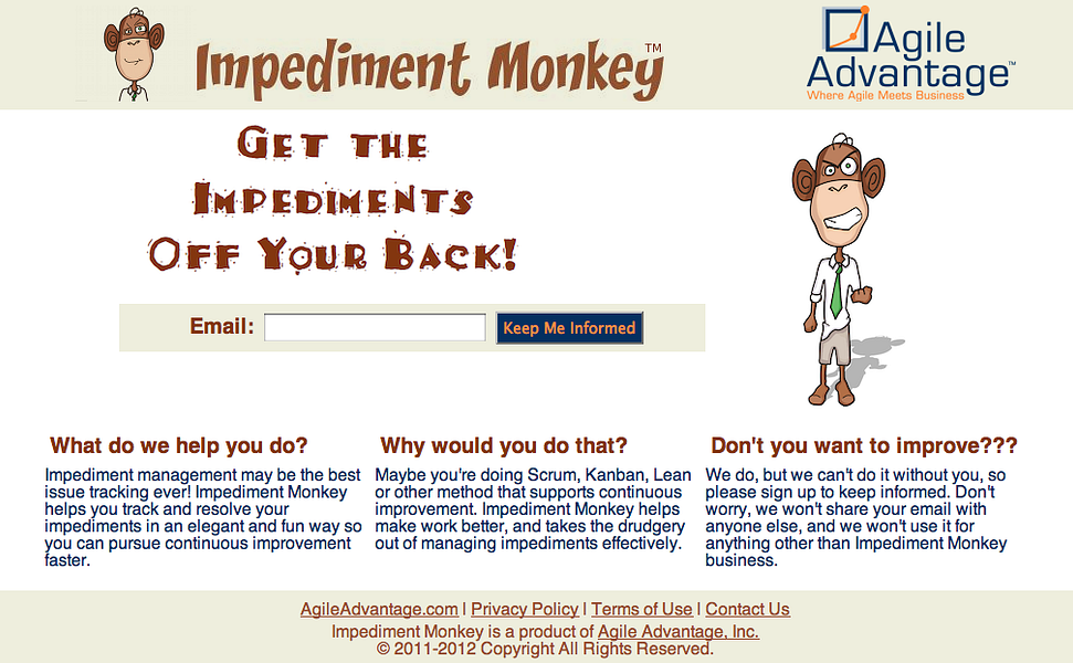 Impediment Monkey