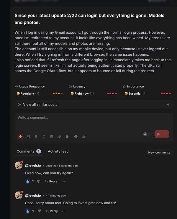 Screenshot of a mobile device displaying a Google login error during authentication.