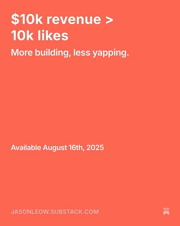 $10k revenue is prioritized over 10k likes in a newsletter announcement.