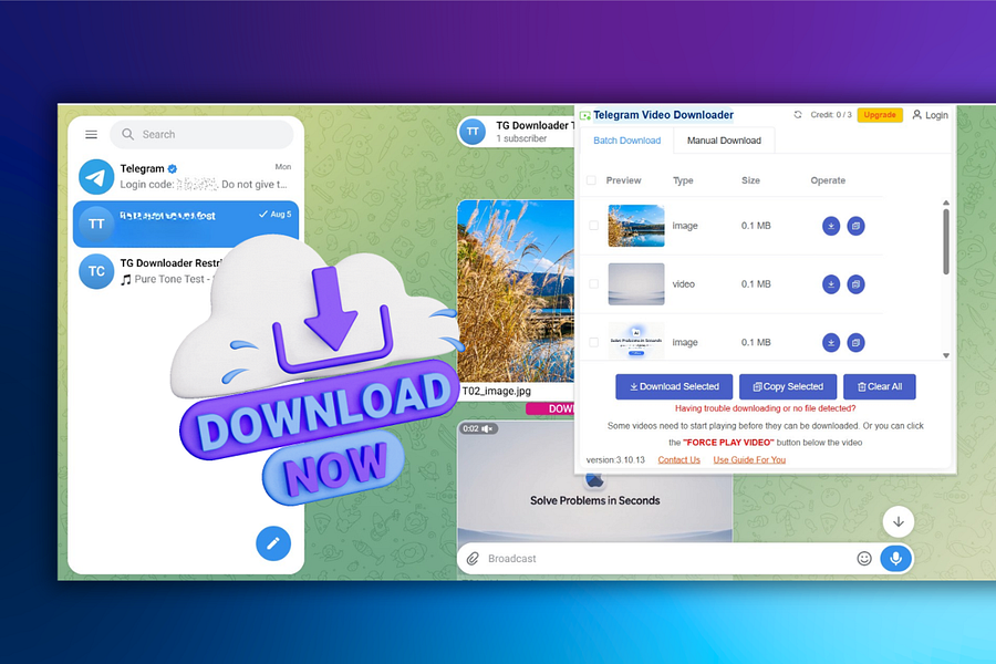 Telegram Video Downloader