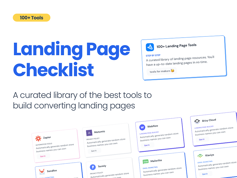 Landing Page Checklist