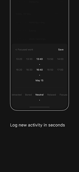 Then - Mindful Time Tracker