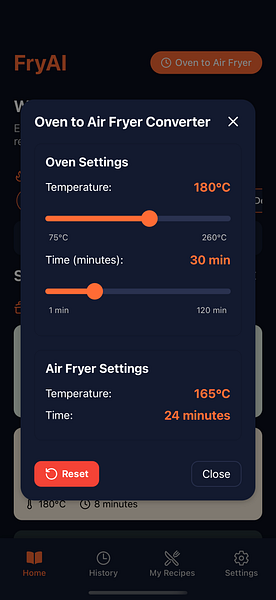 FryAI - Air Fryer Recipes