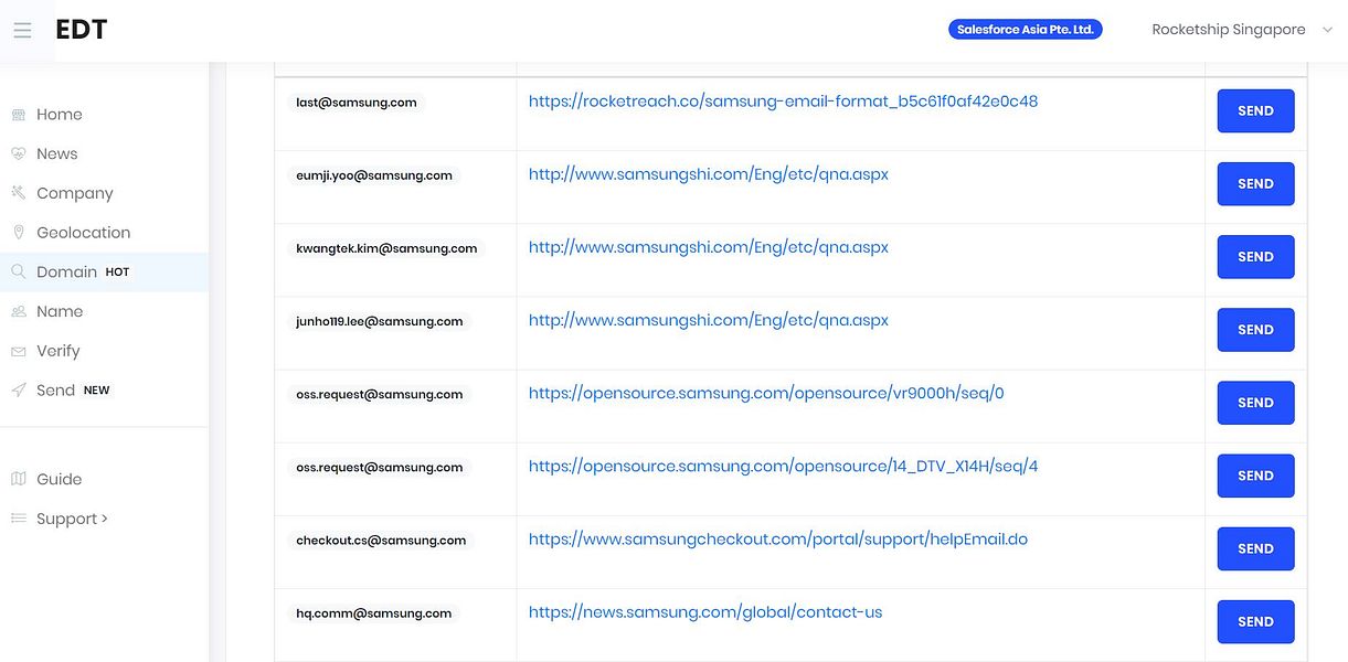 Email Discovery Tool