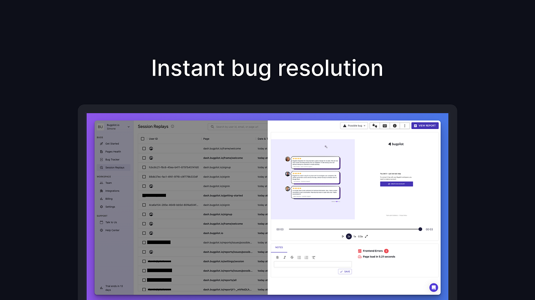 Bugpilot