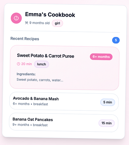 BabyMealBot