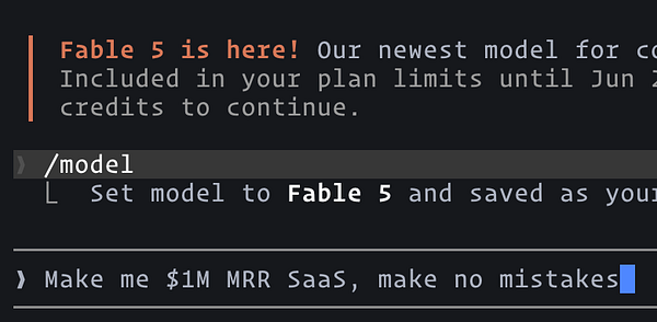 Screenshot of the Fable 5 application interface showing a white cylindrical object on a gray background with control panels on the right and bottom sides.