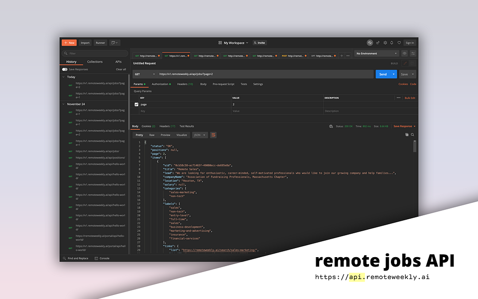 Remote Weekly