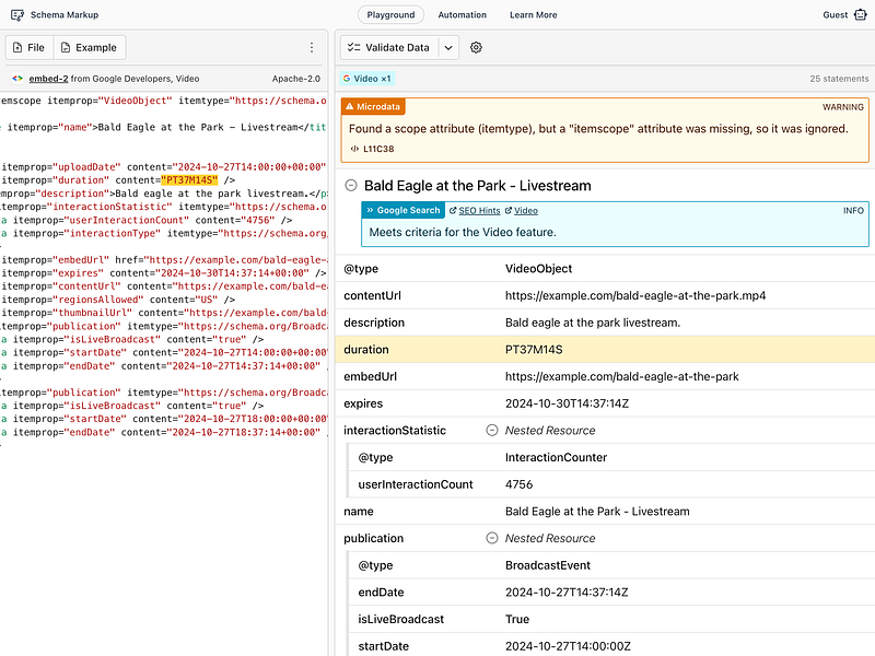 Schema Markup