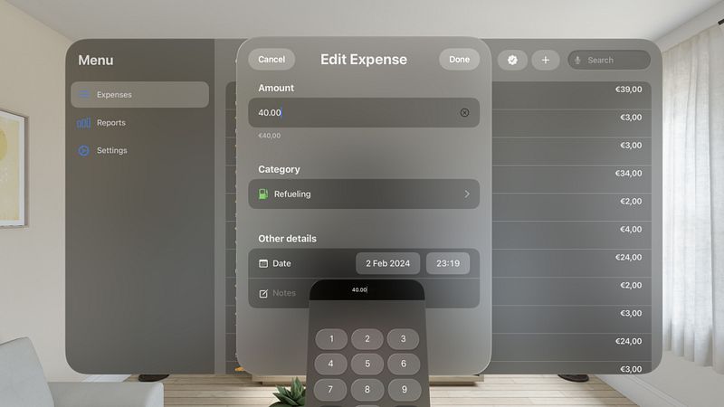 Screenshot of Car Maintenance Tracker - MPG