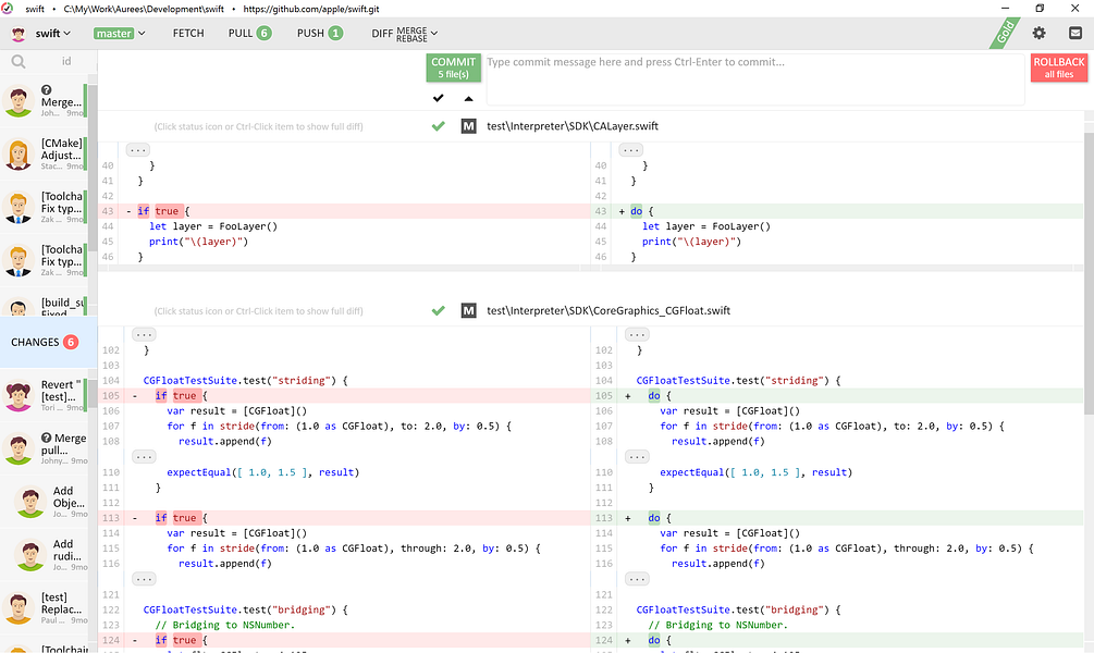 Aurees Git Client