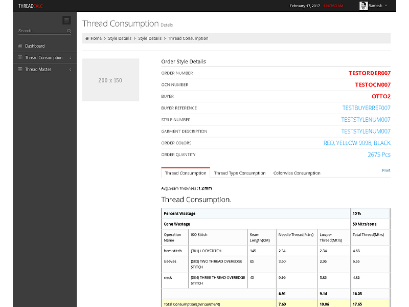 ThreadCALC