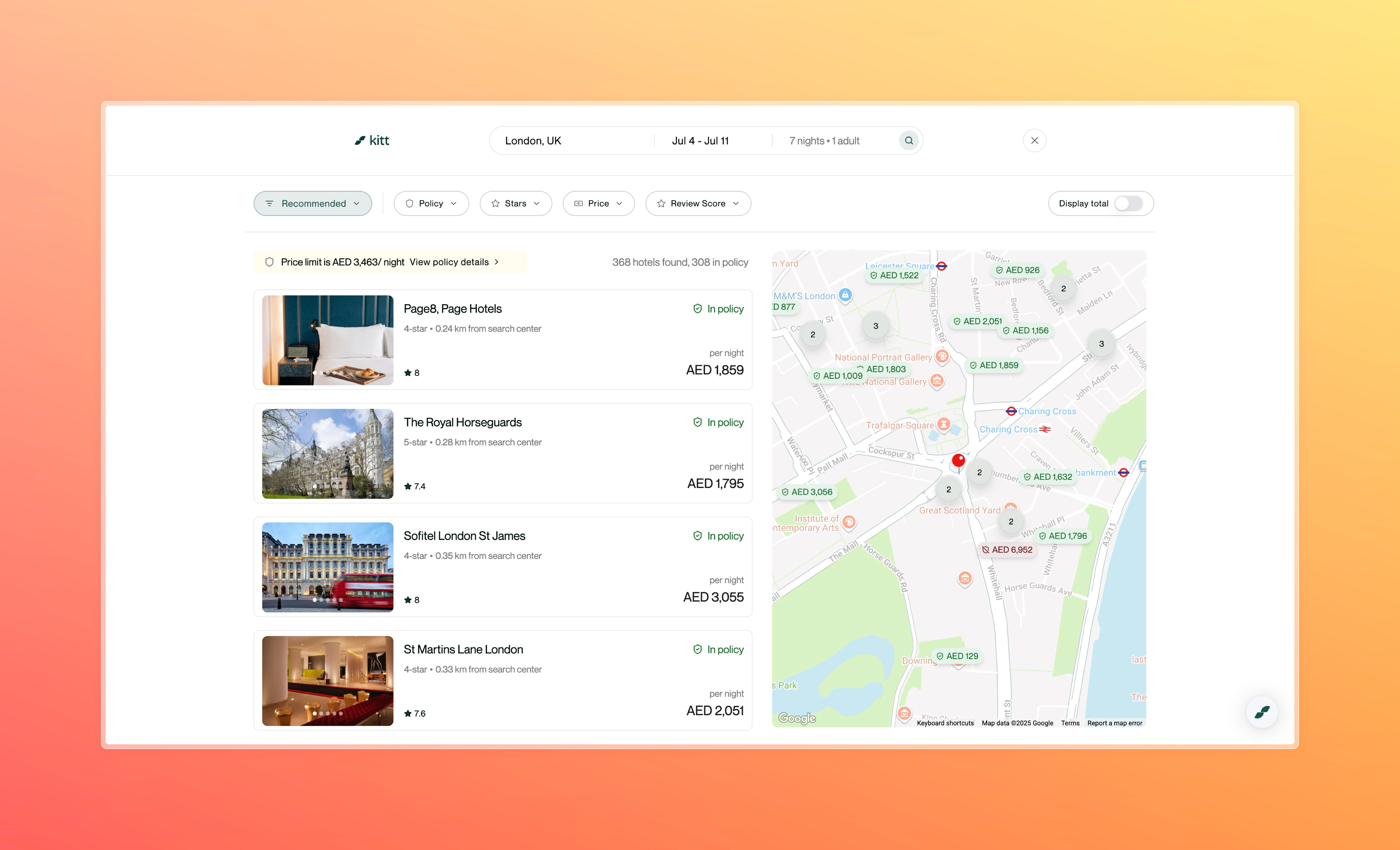 Kitt Business Travel: Business travel management for modern