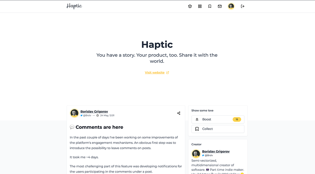 Haptic