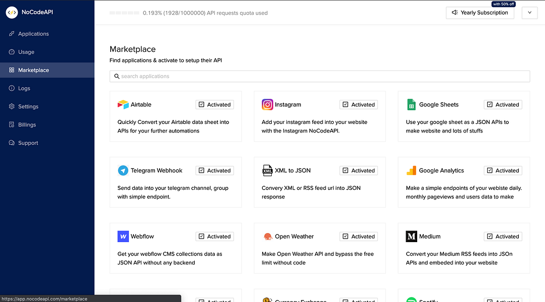 NoCodeAPI 2.0