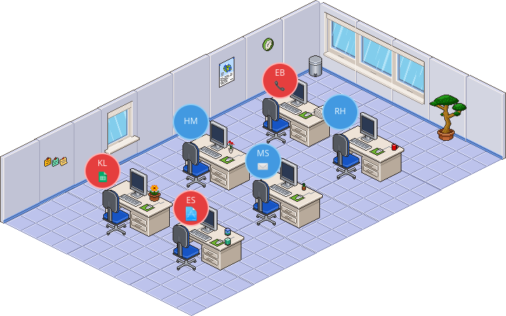 Visual Office for Slack
