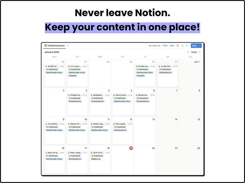 Scheduled