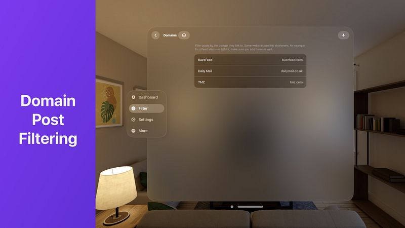 Screenshot of Protego for Reddit