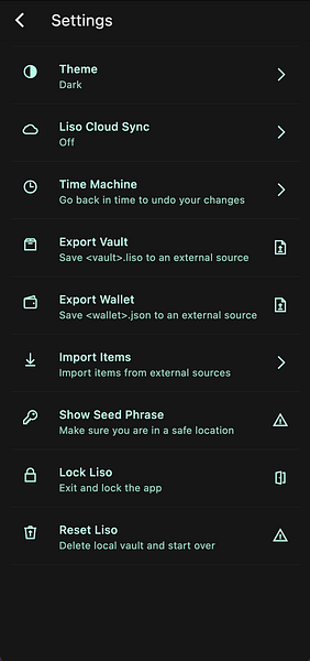Liso Password Manager