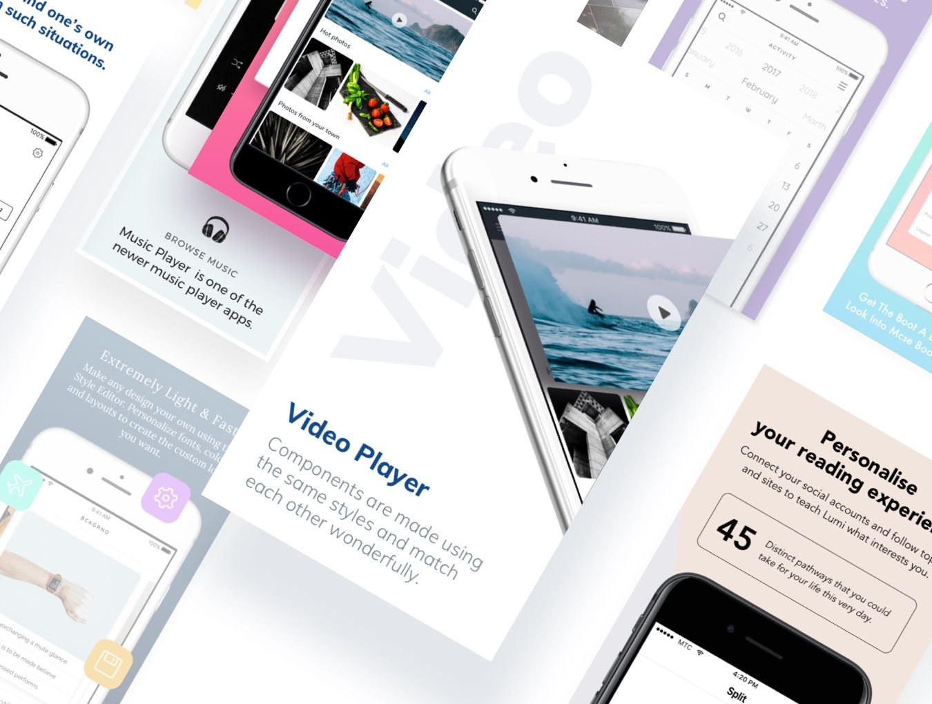 iOS Jetpack Template: Beautiful easy-to-use screenshot | BetaList
