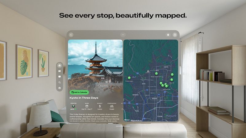 Screenshot of Gaidly: Smart Trip Planner