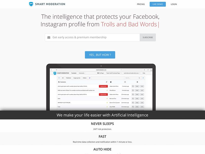 Smart Moderation