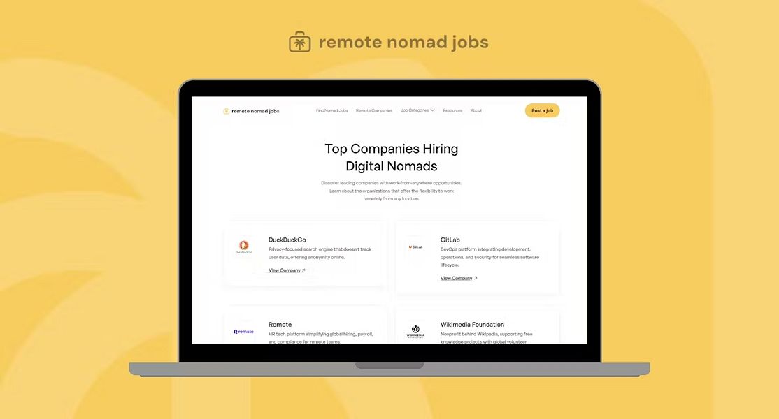 Remote Nomad Jobs
