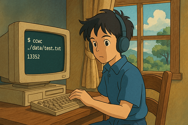 A young boy is focused on a computer screen while working on a coding task.