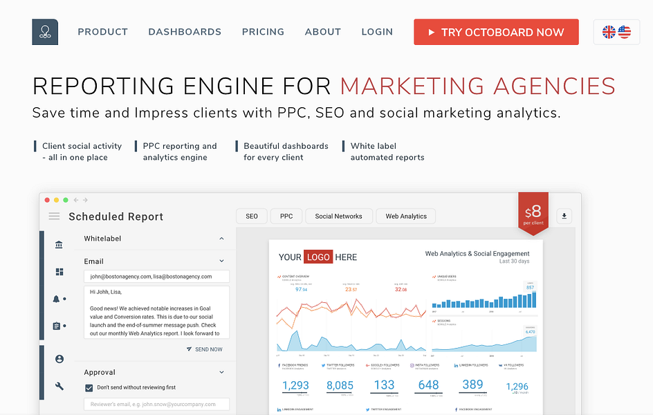 Octoboard for Agencies