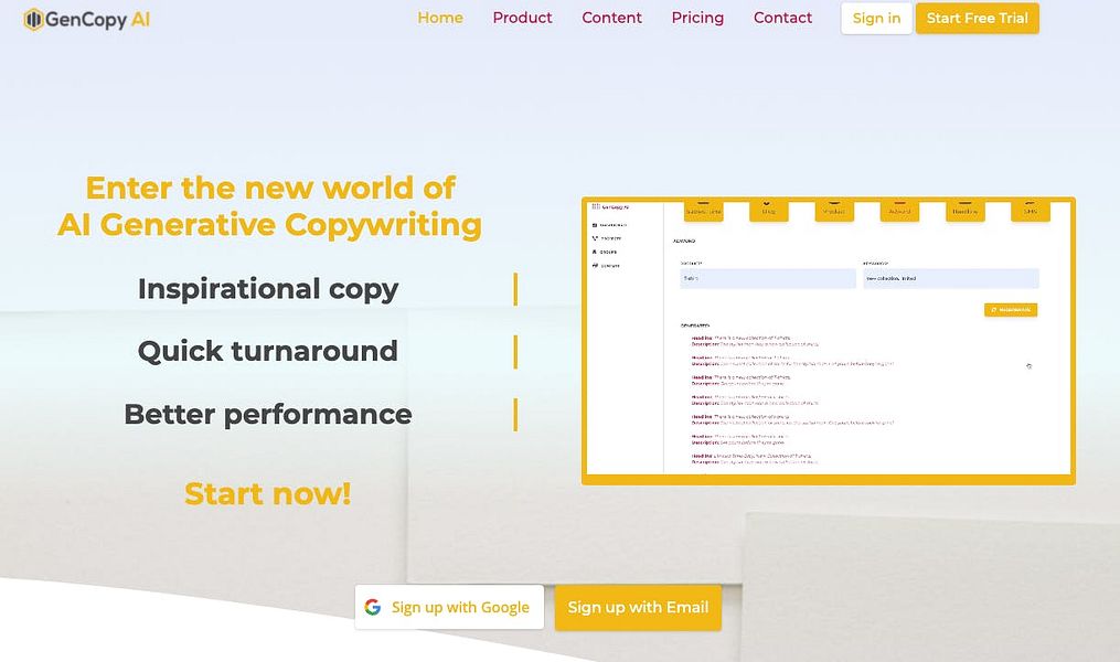 GenCopy AI