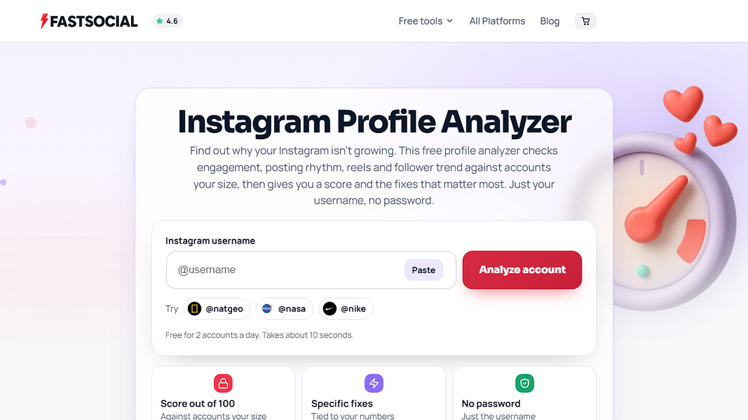 FastSocial Instagram Data API