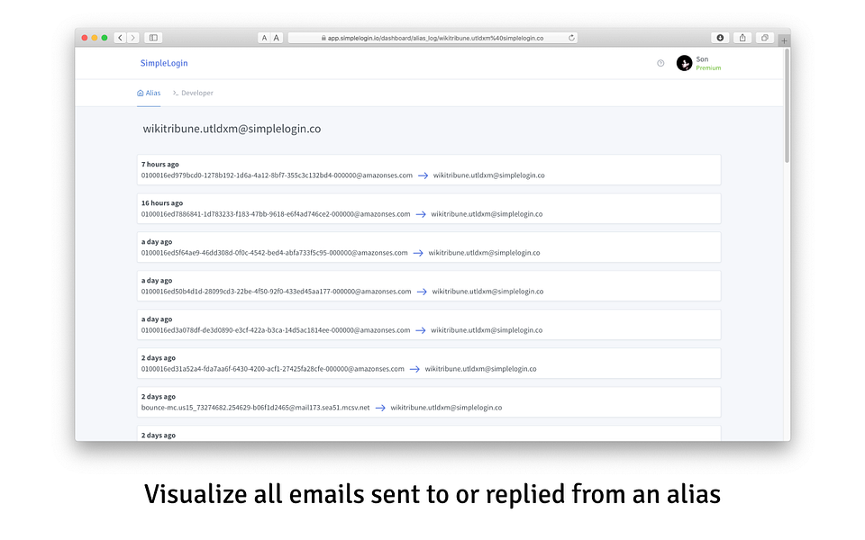 SimpleLogin: Open source solution to protect your email | BetaList