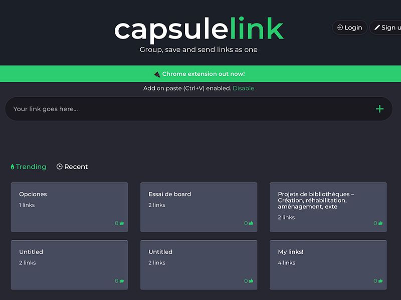 Capsulelink