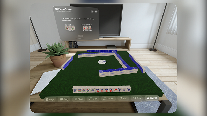 Screenshot of Mahjong Space